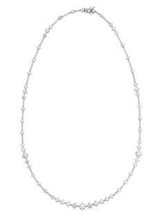 De Beers Jewellers колье Arpeggia из белого золота с бриллиантами