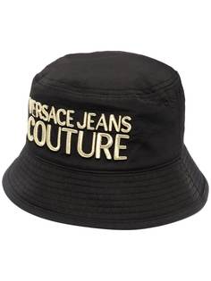Versace Jeans Couture панама с вышитым логотипом