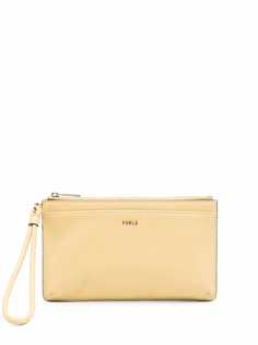 Furla клатч Babylon из зернистой кожи