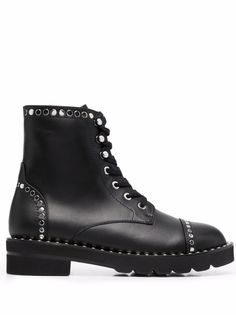 Stuart Weitzman ботинки Mila Lift с заклепками