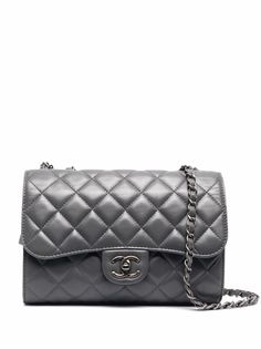 Chanel Pre-Owned стеганая сумка 2015-го года