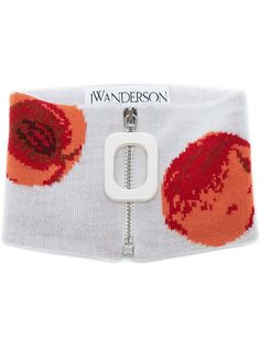 JW Anderson воротник с принтом