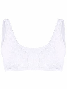 alexanderwang.t укороченный топ с монограммой