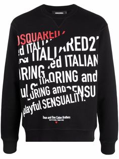 Dsquared2 толстовка с графичным принтом