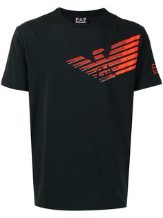 Ea7 Emporio Armani футболка с логотипом