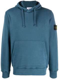 Stone Island худи с нашивкой-логотипом