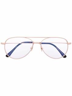 TOM FORD Eyewear очки-авиаторы в тонкой оправе