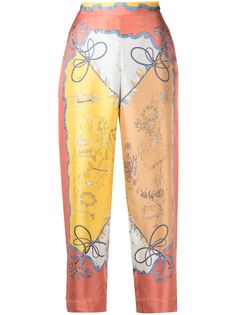 Emilio Pucci укороченные брюки