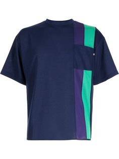 Anglozine футболка Kit с короткими рукавами и вставками