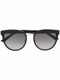 Bottega Veneta Eyewear солнцезащитные очки в оправе кошачий глаз