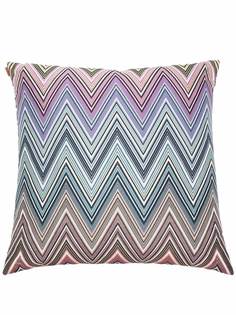 Missoni Home подушка с узором зигзаг