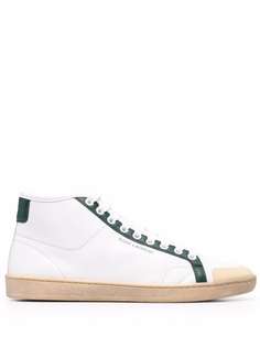 Saint Laurent высокие кеды SL39 на шнуровке