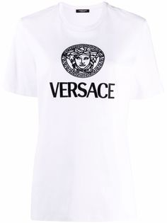 Versace футболка с логотипом