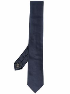 Ermenegildo Zegna галстук с заостренным концом