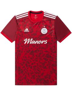 Manors рубашка с принтом из коллаборации с adidas