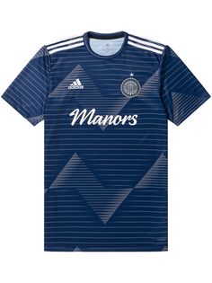 Manors рубашка с принтом из коллаборации с adidas