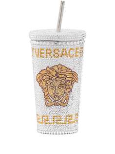 Versace дорожная кружка Medusa с кристаллами