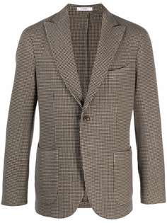Boglioli однобортный пиджак в ломаную клетку