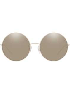 Dolce & Gabbana Eyewear солнцезащитные очки в круглой оправе
