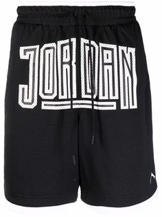 Jordan спортивные шорты с логотипом