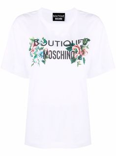 Boutique Moschino футболка с логотипом