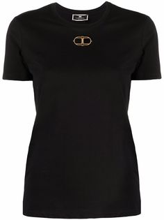 Elisabetta Franchi футболка с логотипом