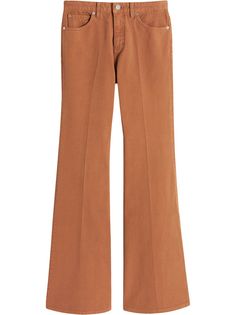 Victoria Victoria Beckham широкие джинсы средней посадки