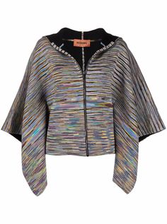 Missoni укороченный кардиган в полоску