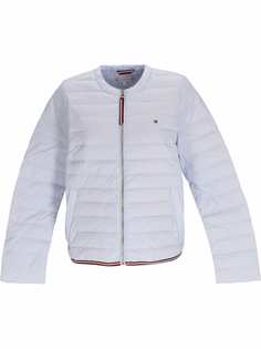 Tommy Hilfiger стеганая куртка Essential без воротника