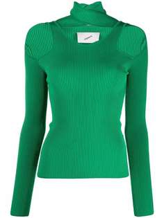 Coperni топ с вырезами