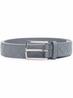Bottega Veneta плетеный ремень с пряжкой