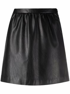 Pinko юбка из искусственной кожи с завышенной талией