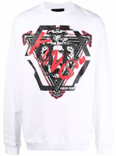 Philipp Plein толстовка с логотипом Hexagon