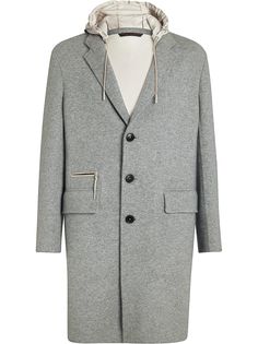 Ermenegildo Zegna пальто с капюшоном