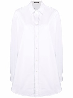 Ann Demeulemeester удлиненная рубашка на пуговицах