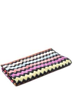 Missoni Home пляжное полотенце с узором и логотипом