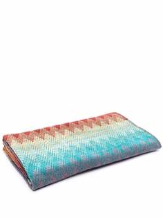 Missoni Home полотенце с узором зигзаг