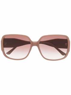 Jimmy Choo Eyewear солнцезащитные очки в квадратной оправе