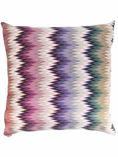 Missoni Home подушка с узором зигзаг