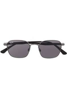 Ray-Ban солнцезащитные очки в квадратной оправе