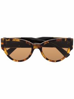 Versace Eyewear солнцезащитные очки в оправе кошачий глаз