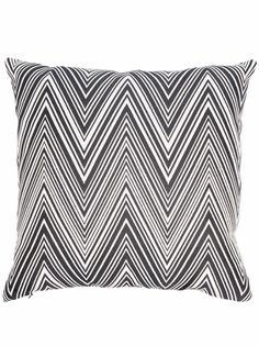 Missoni Home подушка с узором зигзаг