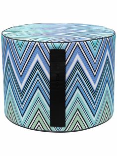 Missoni Home пуф с узором зигзаг