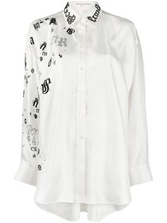 Ermanno Scervino рубашка с логотипом