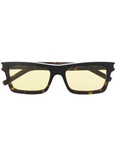 Saint Laurent Eyewear солнцезащитные очки в квадратной оправе