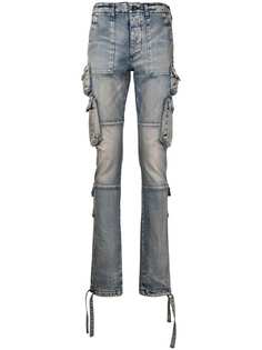 AMIRI джинсы с карманами карго