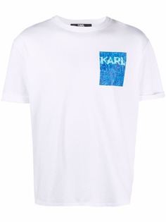 Karl Lagerfeld футболка с логотипом