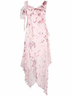 Blumarine платье миди с принтом