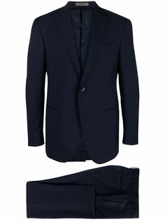 Corneliani костюм с однобортным пиджаком
