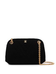 Chanel Pre-Owned сумка на плечо V-Stitch 1990-х годов